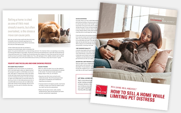 How to sell a home while limiting pet distress